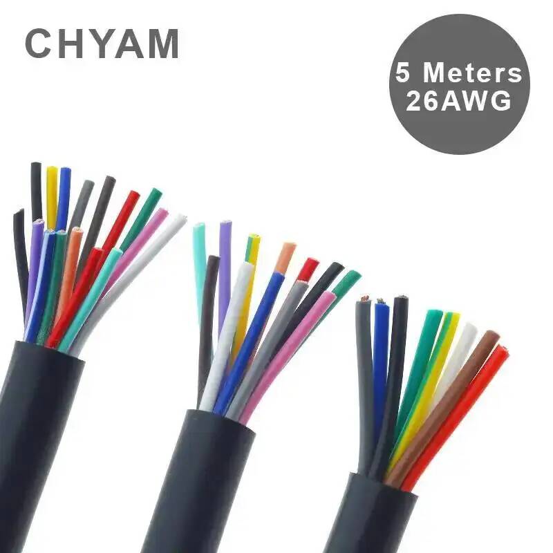 Copper Wire Roll - Kablo Siyah 26AWG 0.12mm2 Bakır Tel