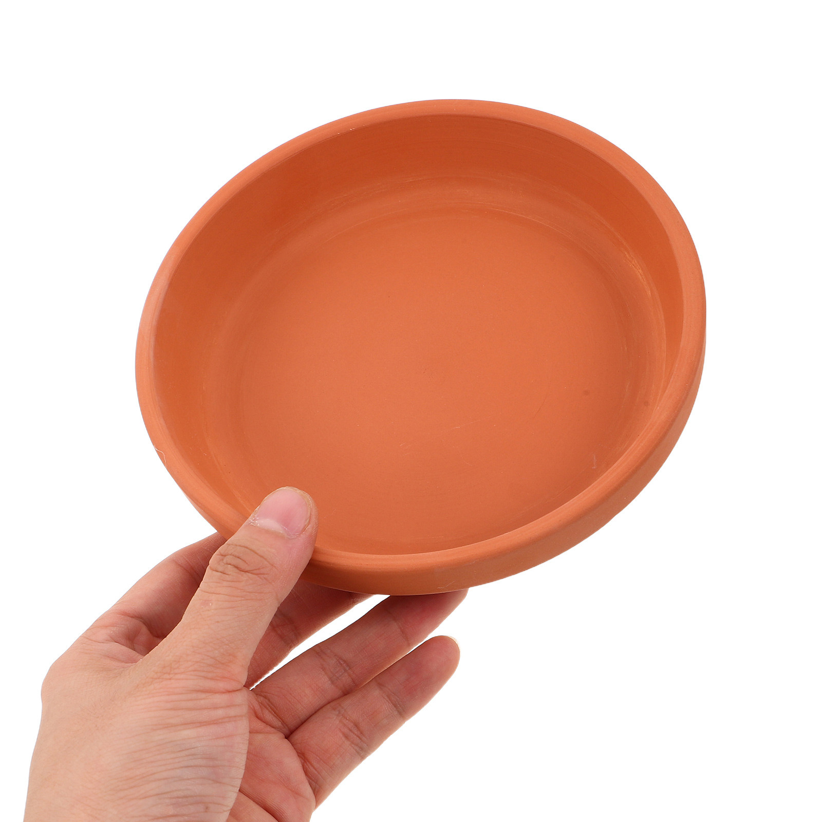 Drip Tray Saucer - 12 adet saksı altlıkları 11cm terakota