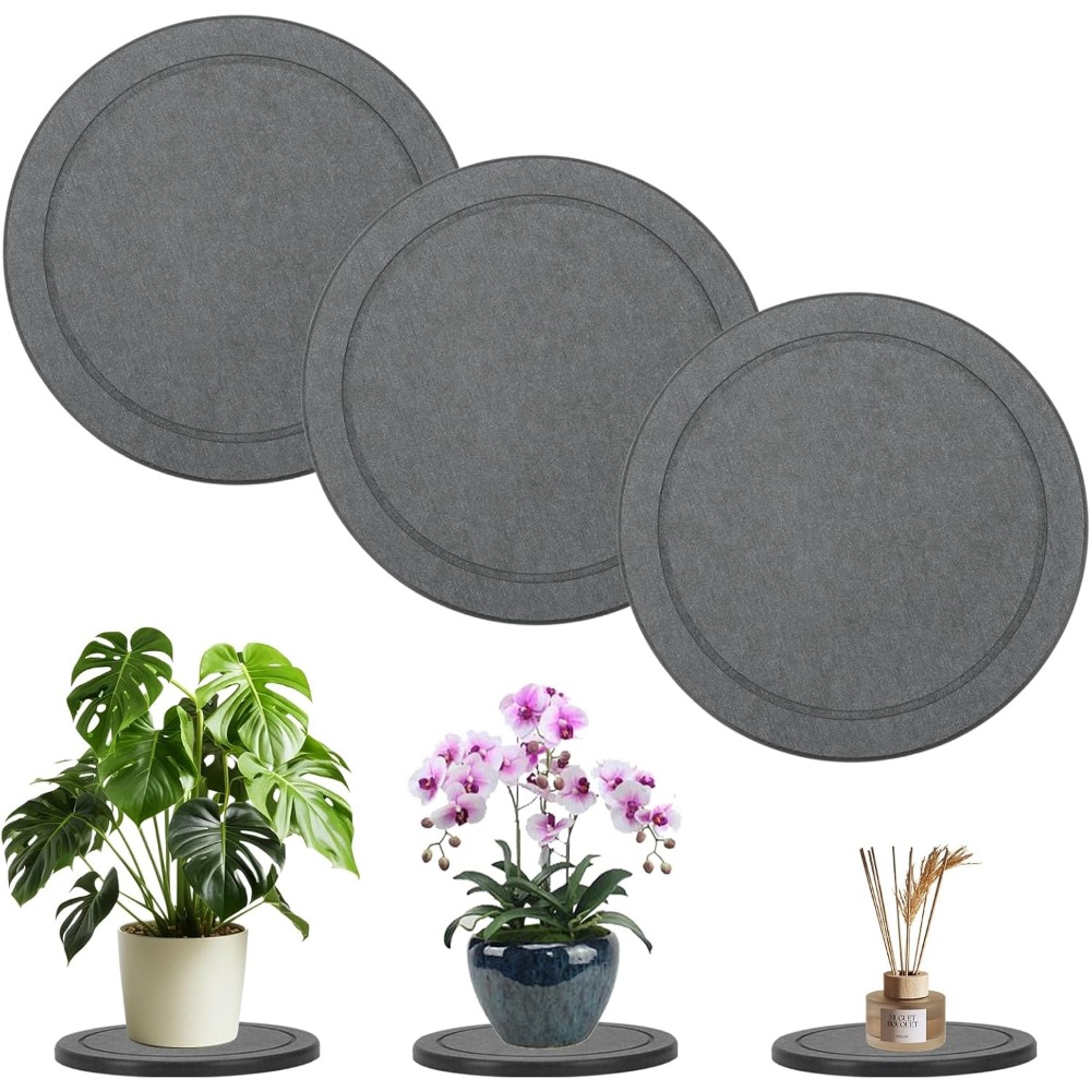 3 Adet/Set Diatomlu Toprak Sak - Drip Tray Saucer incelemesi ve fiyatı
