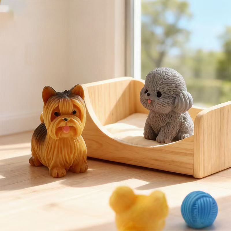 Sevimli Teddy Poodle Köpek Yav - Bonsai Garden Art incelemesi ve fiyatı