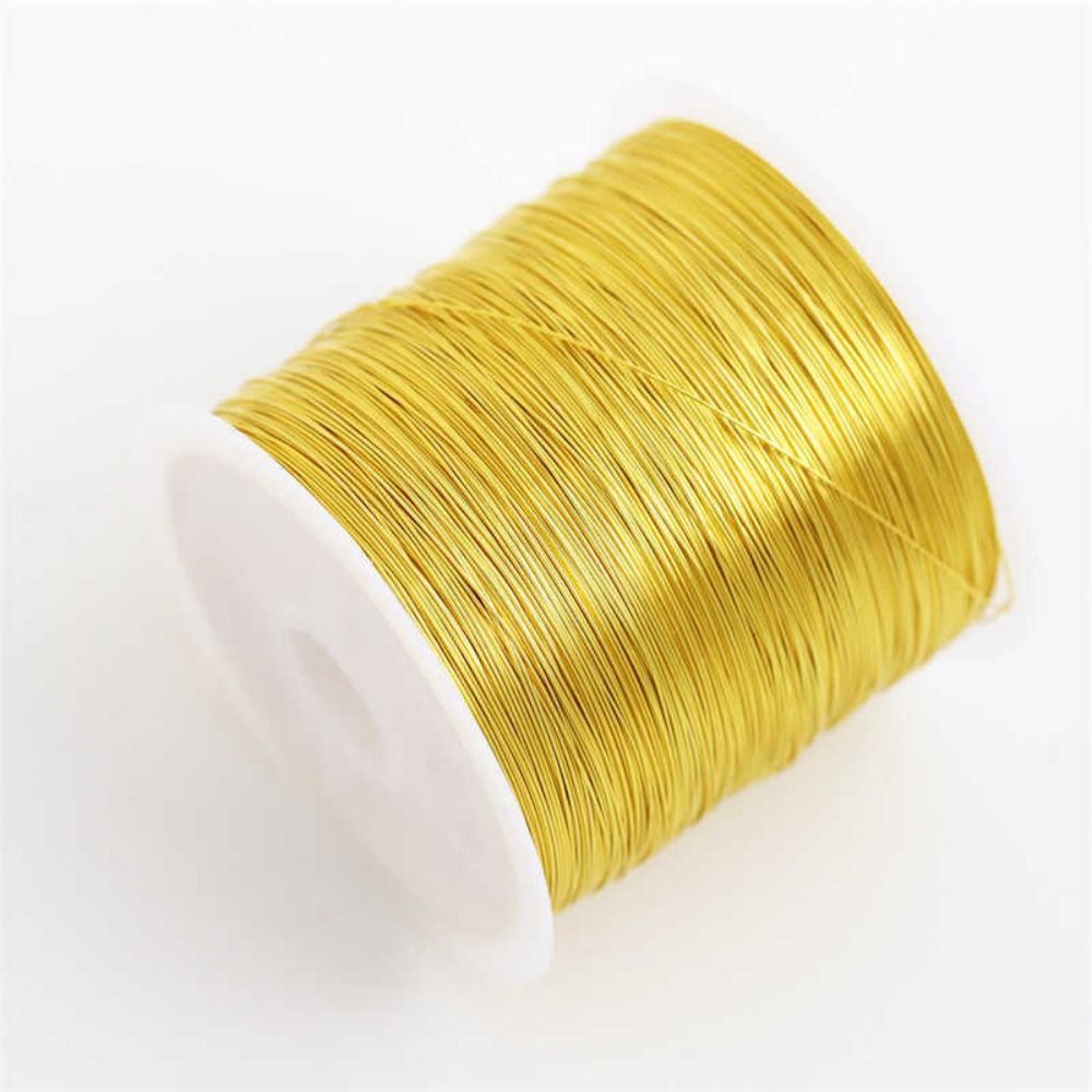 100 m/rulo Altın Kaplama Renk  - Copper Wire Roll incelemesi ve fiyatı