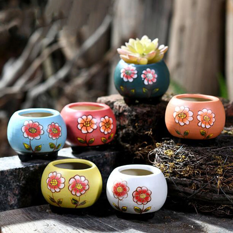 6 adet/takım Porselen Handpain - Bonsai Garden Art incelemesi ve fiyatı