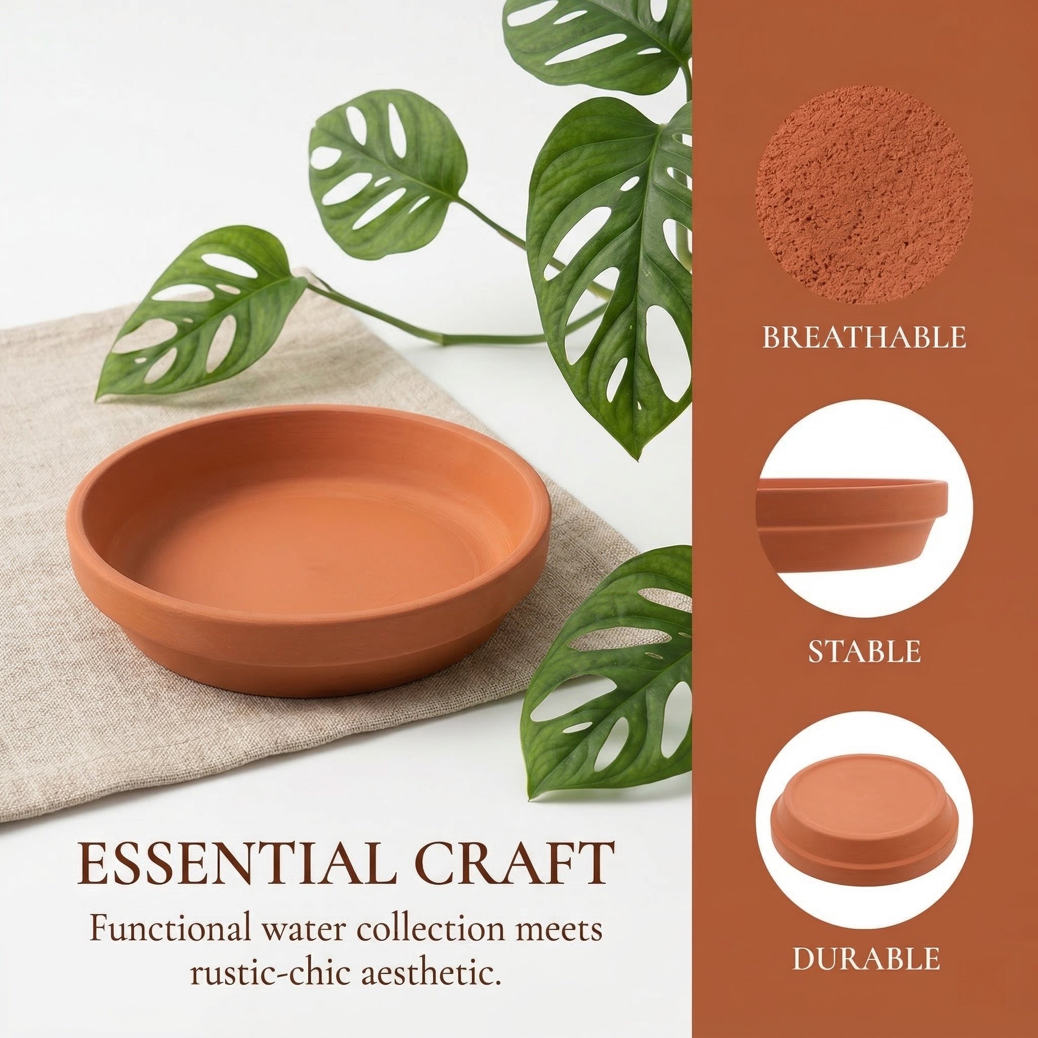 12 adet saksı altlıkları 11cm  - Drip Tray Saucer incelemesi ve fiyatı