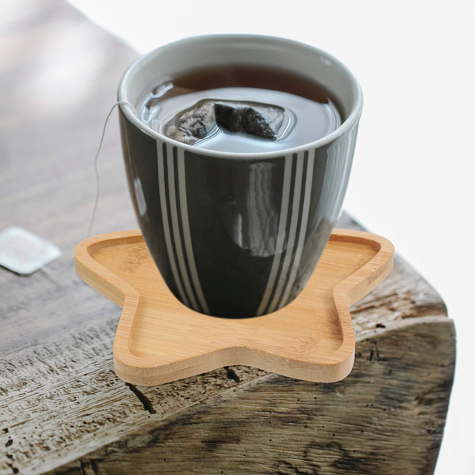4 Adet Bambu Saksı Tepsisi, Bi - Drip Tray Saucer incelemesi ve fiyatı