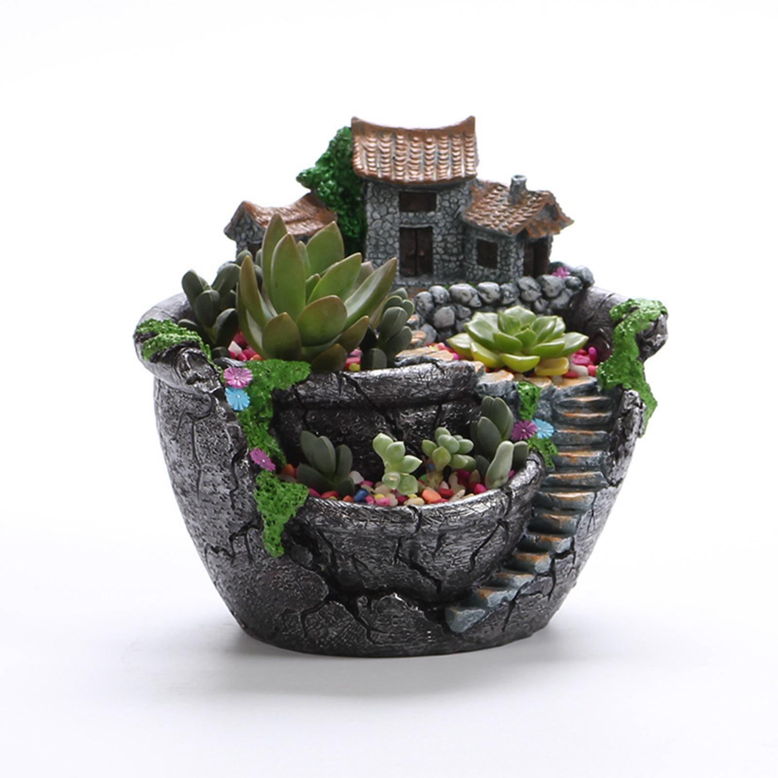 Çiçek Saksısı Peri Bahçesi Tas - Bonsai Garden Landscape Design incelemesi ve fiyatı