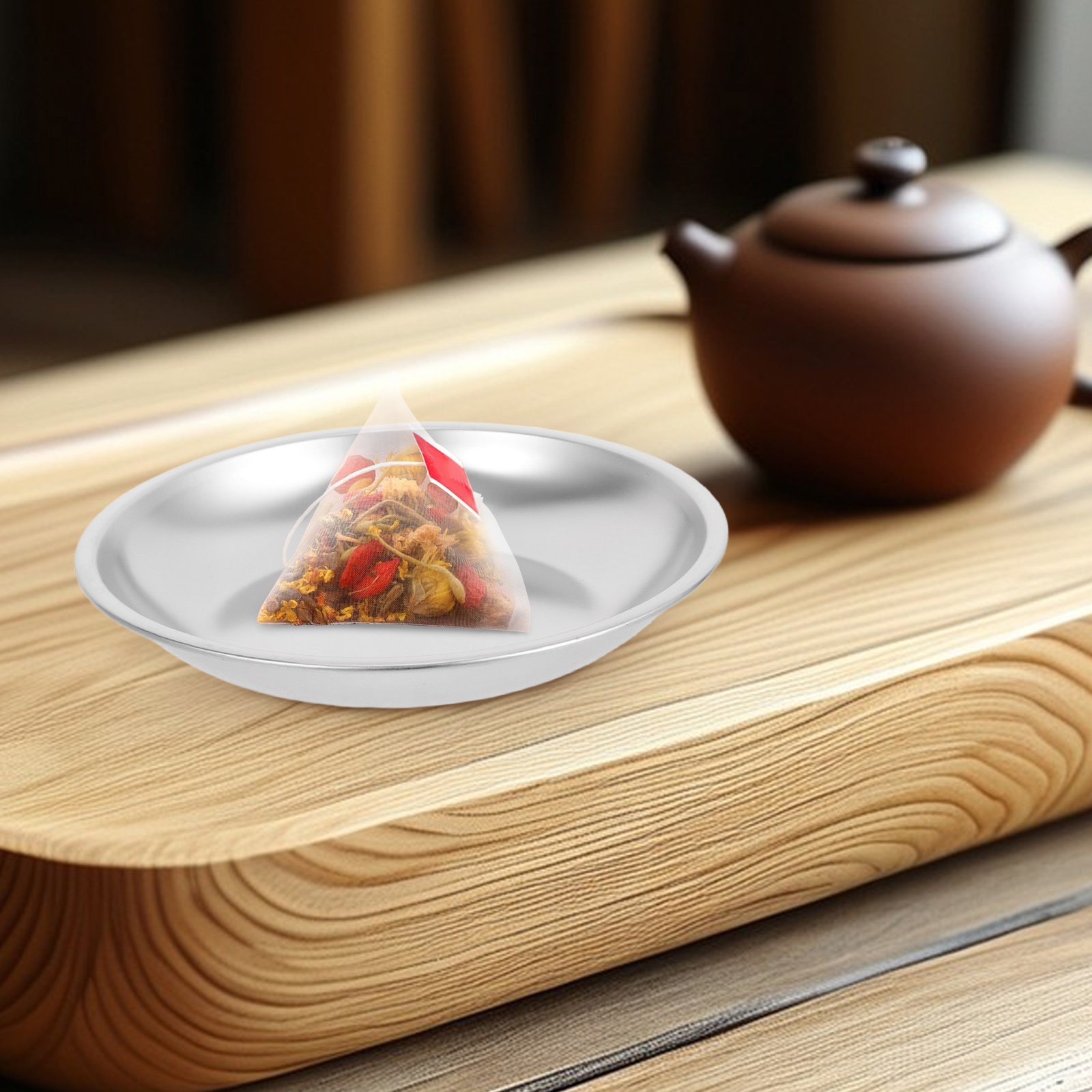Paslanmaz Çelik Çay Poşeti Tab - Drip Tray Saucer incelemesi ve fiyatı